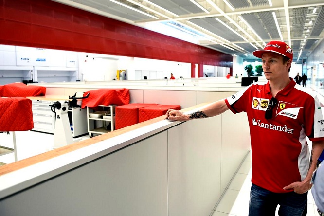 Raikkonen Maranello GeS Ferrari 2015