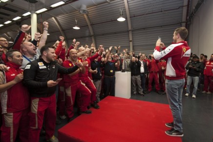 Vettel GES Ferrari - vittoria Sepang 2015