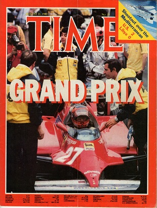 Villeneuve copertina Time Agosto 1981