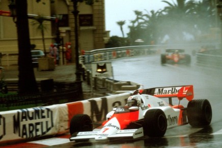 Alain Prost McLaren GP Monaco 1984