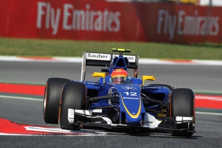 08.02.2015- Free Practice 1, Felipe Nasr (BRA) Sauber C34