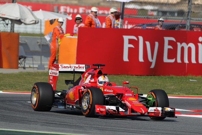 08.02.2015- Free Practice 1, Sebastian Vettel (GER) Scuderia Ferrari SF15-T