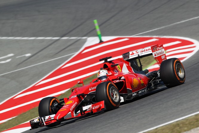 08.02.2015- Free Practice 1, Sebastian Vettel (GER) Scuderia Ferrari SF15-T