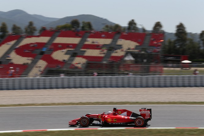 08.02.2015- Free Practice 2, Sebastian Vettel (GER) Scuderia Ferrari SF15-T