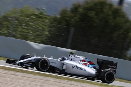 08.02.2015- Free Practice 2, Valtteri Bottas (FIN) Williams F1 Team FW37