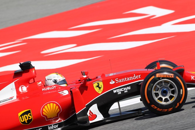 09.05.2015- Free practice 3, Sebastian Vettel (GER) Scuderia Ferrari SF15-T