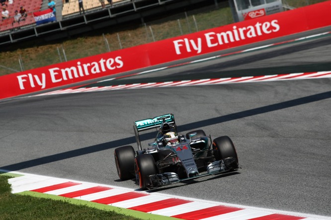 09.05.2015- Free practice 3, Lewis Hamilton (GBR) Mercedes AMG F1 W06