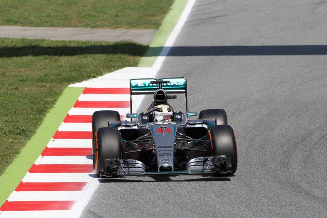 09.05.2015- Free practice 3, Lewis Hamilton (GBR) Mercedes AMG F1 W06