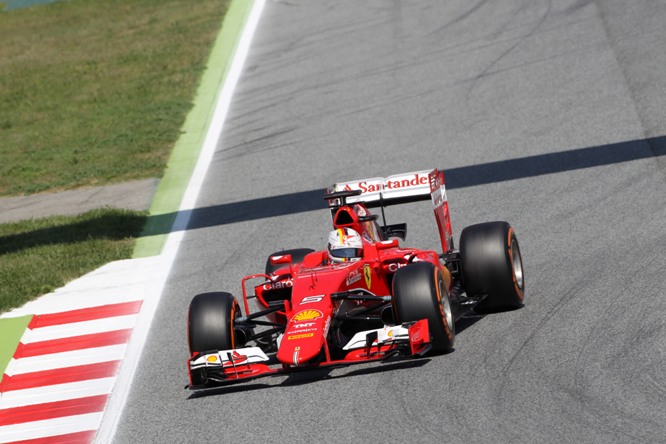 09.05.2015- Free practice 3, Sebastian Vettel (GER) Scuderia Ferrari SF15-T