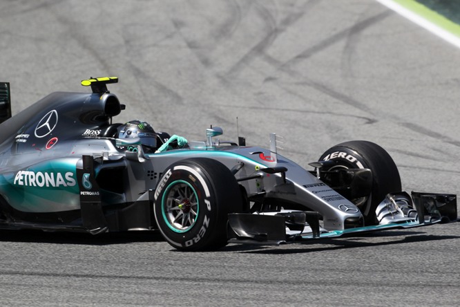 10.05.2015- Race, Nico Rosberg (GER) Mercedes AMG F1 W06