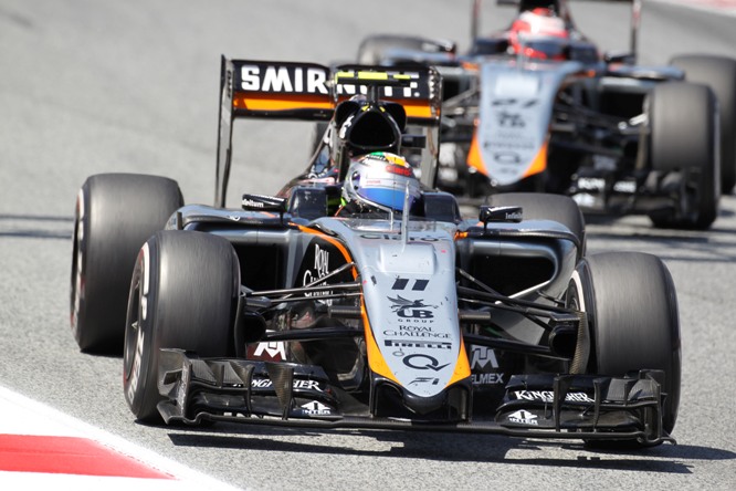 F1 | Force India col fiatone al Montmelò: Perez 13°, Hulkenberg 15°