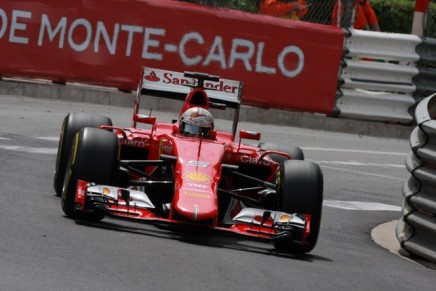 23.05.2015- free practice 3, Sebastian Vettel (GER) Scuderia Ferrari SF15-T