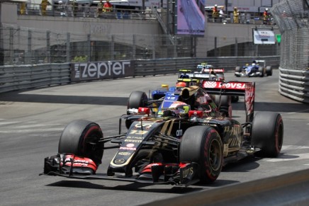 25.05.2015- Race, Pastor Maldonado (VEN) Lotus F1 Team E23