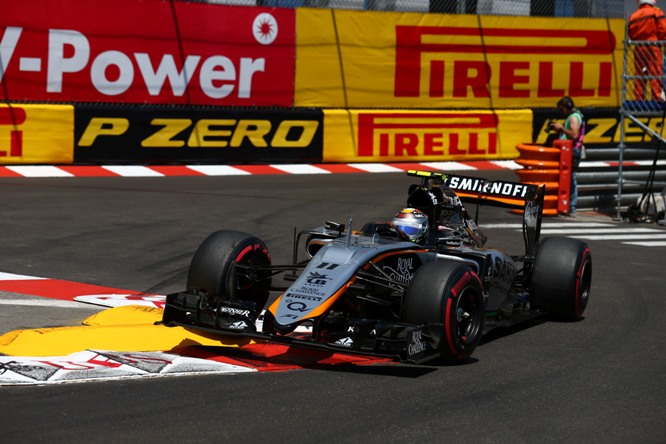 24.05.2015- Race, Sergio Perez (MEX) Sahara Force India F1 Team VJM08