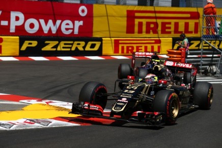 24.05.2015- Race, Pastor Maldonado (VEN) Lotus F1 Team E23