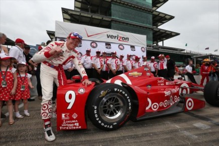 Scott Dixon pole Indy 500 2015