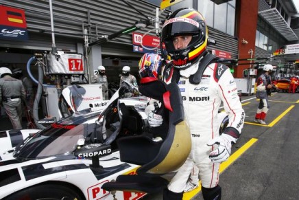Timo Bernhard Porsche qualifiche 6h Spa 2015