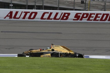 Briscoe IndyCar incidente Fontana 2015