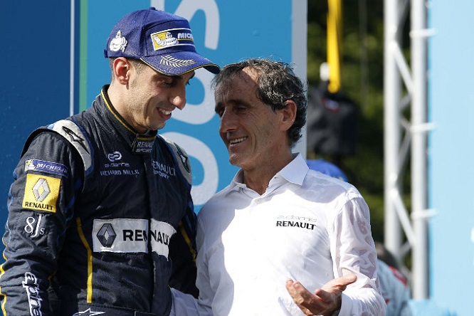 Buemi Prost edams renault Londra Formula E 2015