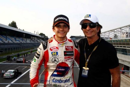 Emerson e Pietro Fittipaldi F3 Monza 2015