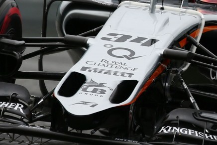 Force India muso test Austria 2015