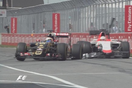 Lotus Grosjean Stevens GP Canada 2015 2