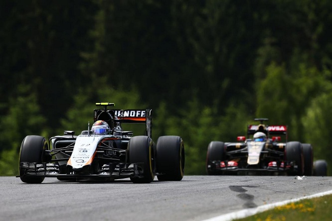 Perez Force India Austria 2015