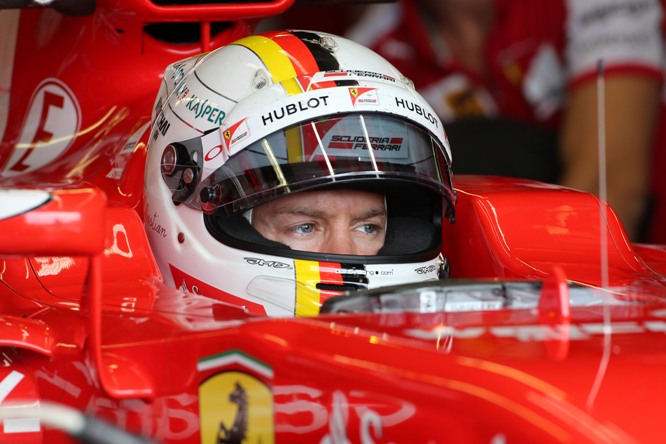 05.06.2015 - Free Practice 2, Sebastian Vettel (GER) Scuderia Ferrari SF15-T