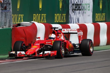 06.06.2015- Free Practice 3, Sebastian Vettel (GER) Scuderia Ferrari SF15-T