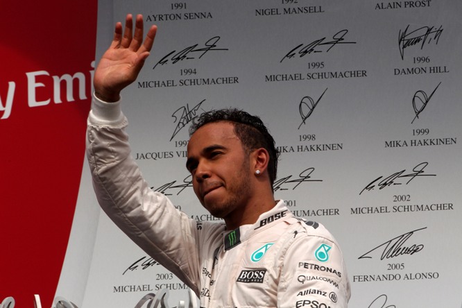 07.06.2015 - Race, Lewis Hamilton (GBR) Mercedes AMG F1 W06, race winner