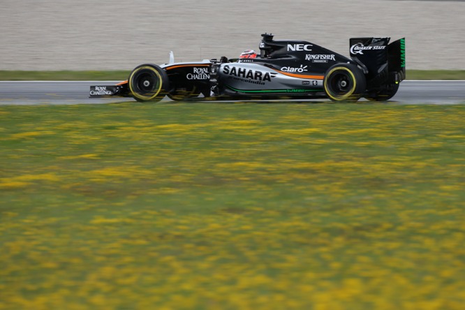 19.06.2015- Free Practice 1, Nico Hulkenberg (GER) Sahara Force India F1 VJM08