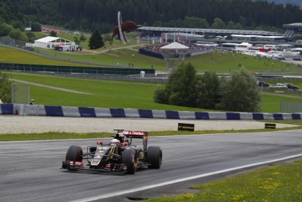 20.06.2015- Qualifying, Romain Grosjean (FRA) Lotus F1 Team E23