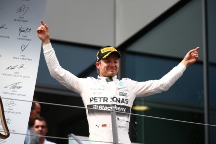 21.06.2015- Podium winner Nico Rosberg (GER) Mercedes AMG F1 W06