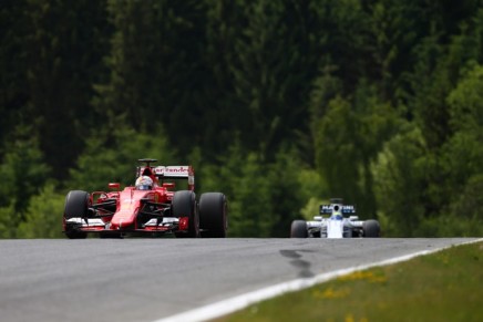 21.06.2015- Race, Sebastian Vettel (GER) Scuderia Ferrari SF15-T