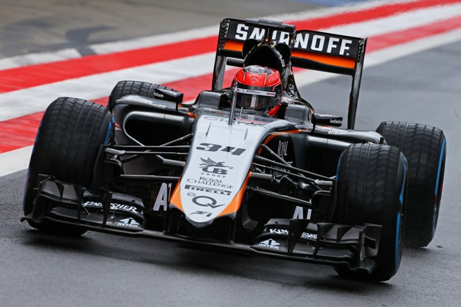 Esteban Ocon (FRA) Sahara Force India F1 VJM08 Test Driver.23.06.2015.