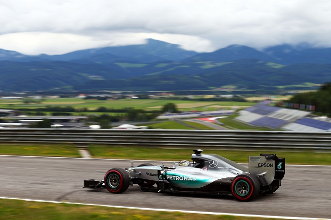 F1 Testing Red Bull Ring, Austria 23 - 24 June 2015