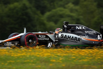 Pascal Wehrlein (GER) Sahara Force India F1 VJM08 Test Driver.24.06.2015.