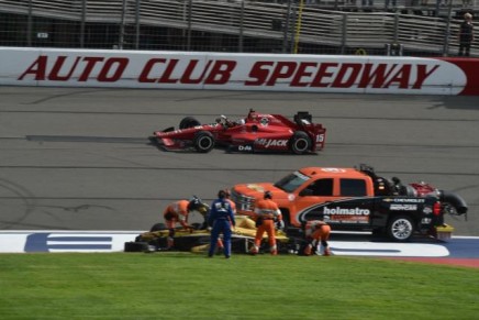 Rahal Briscoe IndyCar Fontana 2015