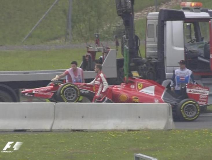 Vettel GP Austria 2015