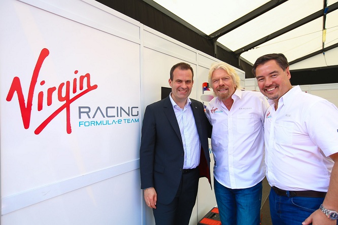 Virgin DS Branson Tai Formula E 2015