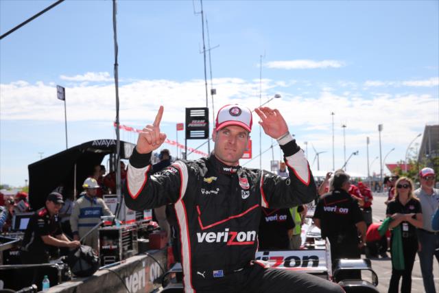 Will Power pole Toronto 2015