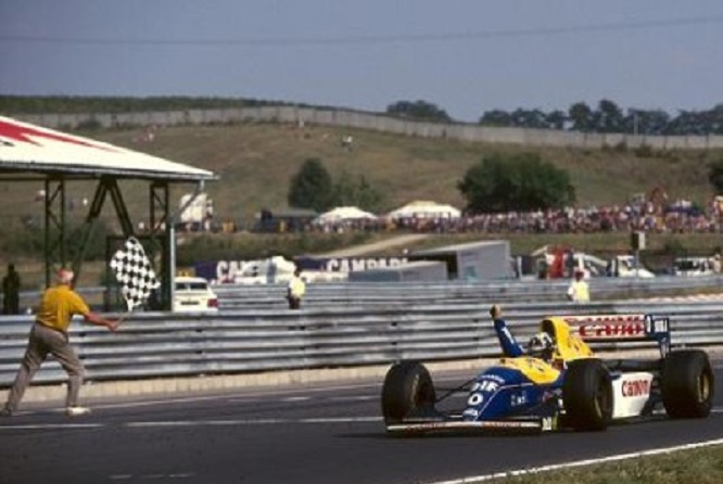 Damon Hill Williams FW15C GP Ungheria 1993