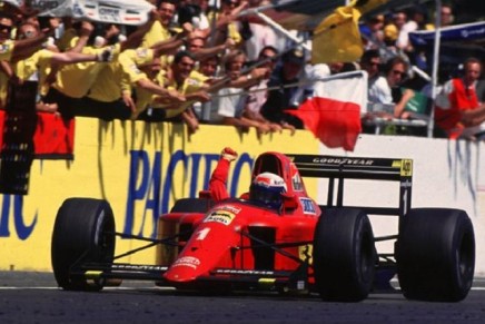 Ferrari 1990 vittoria 100 Prost foto1