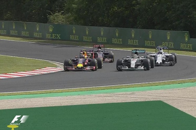 HAmilton Ricciardo Bottas Verstappen Ungheria 2015