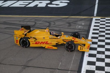 Hunter-Reay IndyCar Iowa 2015 gara