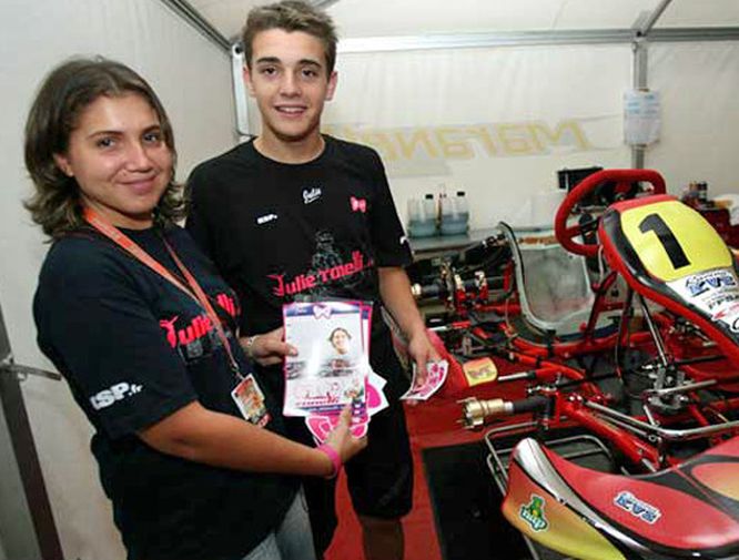 Jules Bianchi kart