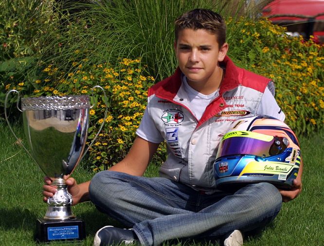 Jules Bianchi kart