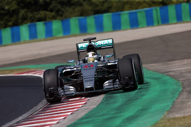 24.07.2015- Free Practice 1, Lewis Hamilton (GBR) Mercedes AMG F1 W06