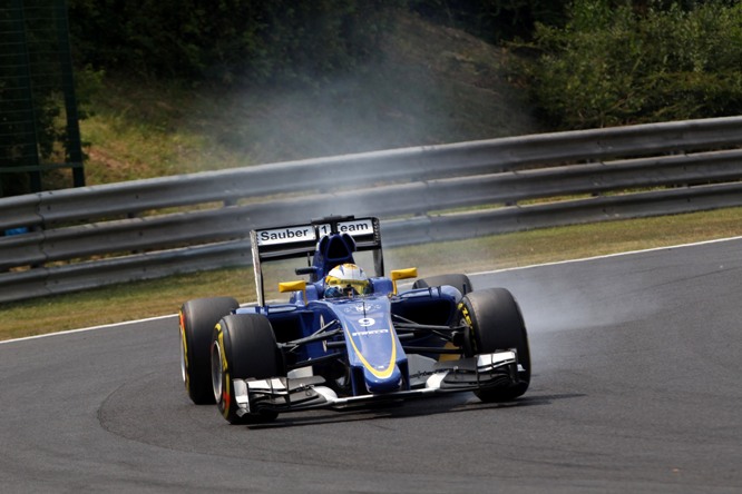 25.07.2015 - Qualifying, Marcus Ericsson (SUE) Sauber C34