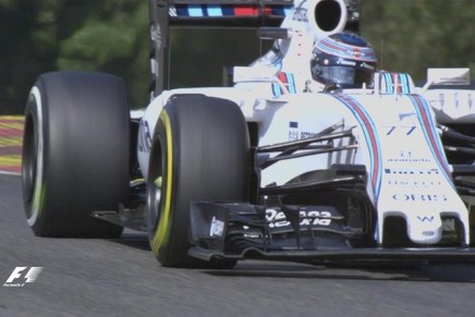 Errore Gomme Bottas Williams GP Belgio 2015